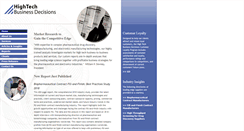 Desktop Screenshot of hightechdecisions.com
